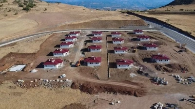 Tunceli&rsquo;de deprem sonrası konut s&uuml;reci hız kazandı
