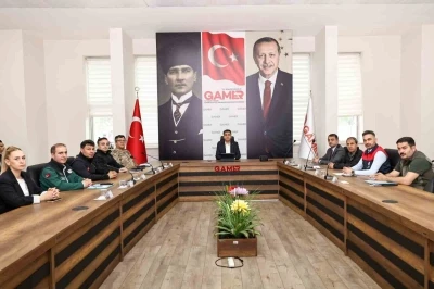 Tunceli&rsquo;de yağışlarla birlikte taşkın riski masaya yatırıldı
