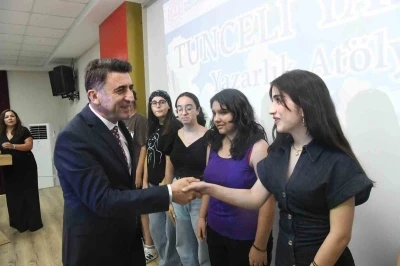 ’Tunceli Yazıyor’ Projesi kapanış programı düzenlendi
