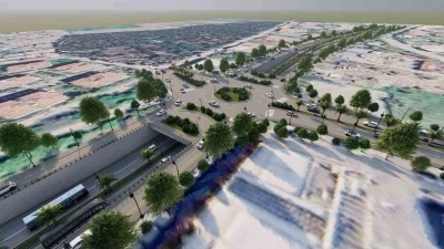 Turgutlu&rsquo;nun trafik &ccedil;ilesini bitirecek dev projede ilk kazma vuruldu
