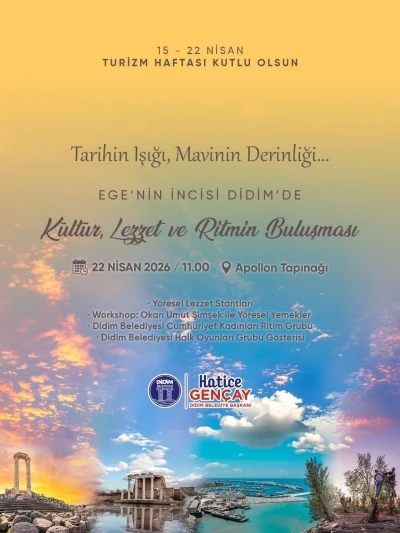 Turizm Haftası Apollon Tapınağı&rsquo;nda &ouml;zel bir programla kutlanacak
