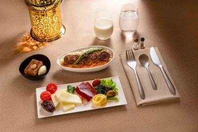 T&uuml;rk Hava Yolları&rsquo;ndan Ramazan ayına &ouml;zel u&ccedil;ak i&ccedil;i ikramlar
