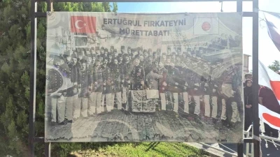 Türk Japon dostluğunun temeli orada atılmıştı: Japon ve Türk bayraklarıyla donatıldı

