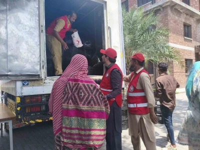 T&uuml;rk Kızılay&rsquo;ı Pakistan&rsquo;da kurban hisse dağıtımına başladı
