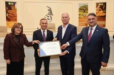 Türk Patent ve Marka Kurumu’ndan Hasan Altun’a teşekkür belgesi

