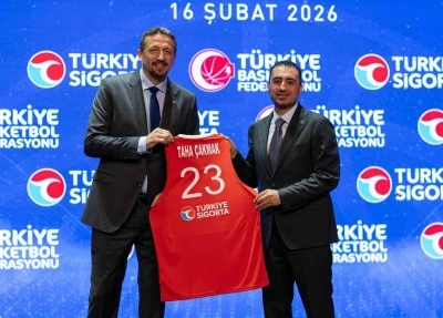 T&uuml;rkiye Basketbol Federasyonu ile T&uuml;rkiye Sigorta arasında Milli Takımlar ana sponsorluk anlaşması yenilendi
