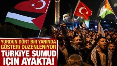 Türkiye'den İsrail ve ABD'ye Sumud Filosu tepkisi: ABD Başkonsolosluğu'nda protesto!