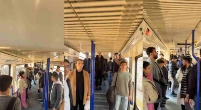 T&uuml;rkiye Gaziantep&rsquo;ten Bu G&ouml;r&uuml;nt&uuml;leri Konuşuyor: Tramvayda Duygu Dolu Anlar