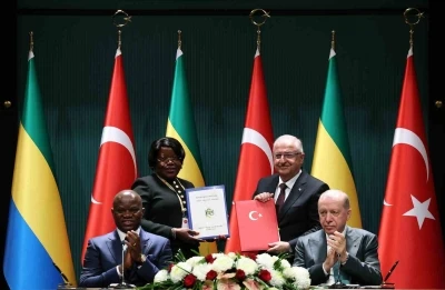 Türkiye ile Gabon arasında 8 anlaşma imzalandı
