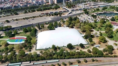 Türkiye’nin en büyük şişme oyun alanı Samsun’da
