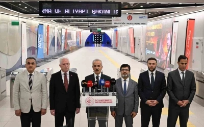 T&uuml;rkiye&rsquo;nin en uzun metro ringinin son halkası yarın a&ccedil;ılıyor
