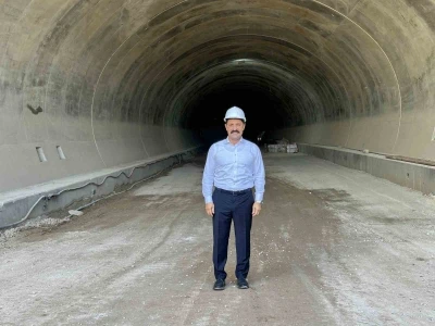 Türkiye’nin en uzun ve en geniş tek tüneli olma özelliğine sahip tünelle birlikte Amanos Dağları kolaylıkla aşılacak
