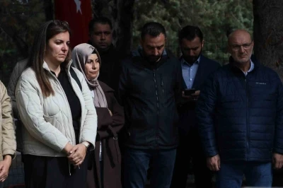 TUSAŞ terör saldırısının üzerinden 1 yıl geçti: Şehit güvenlik görevlisi Atakan Şahin Erdoğan kabrinde anıldı
