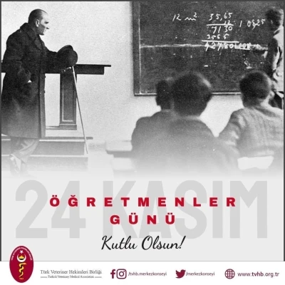 TVHB Başkanı Eroğlu: &quot;24 Kasım Öğretmenler Günü’nü en içten dileklerimizle kutluyoruz&quot;
