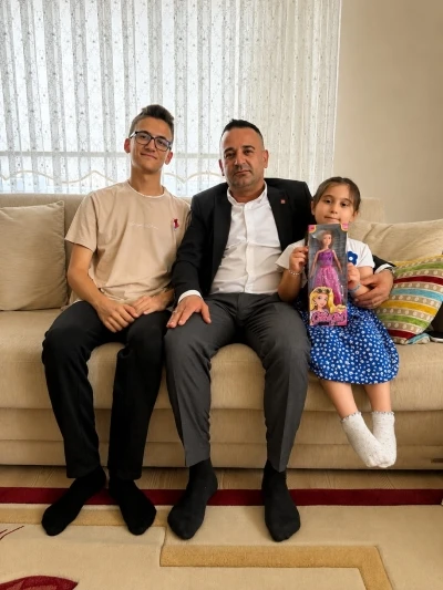 TYT tam puan alan Abdullah Uslu&rsquo;ya ziyaret
