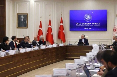 Üçlü Danışma Kurulu, &quot;Sendikal Örgütlenmenin Yaygınlaştırılması&quot; gündemiyle toplandı
