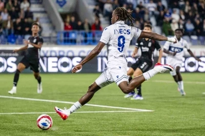 UEFA Konferans Ligi: Lausanne Sport: 0 - Beşiktaş: 1 (İlk yarı)
