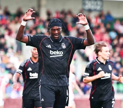 UEFA Konferans Ligi: St. Patrick’s: 0 - Beşiktaş: 4 (İlk yarı)
