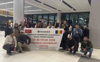 UKABDER eli ile &Ccedil;ad&rsquo;da T&uuml;rk sancağı dalgalanıyor
