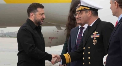 Ukrayna Devlet Başkanı Zelenskiy, İstanbul&rsquo;da

