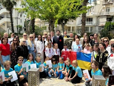 Ukrayna K&uuml;lt&uuml;r Parkı yenileme &ccedil;alışmalarının ardından ziyarete a&ccedil;ıldı
