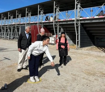 Ula&rsquo;da sporun birleştirici g&uuml;c&uuml; kuşaklar Bocce sahasında buluştu
