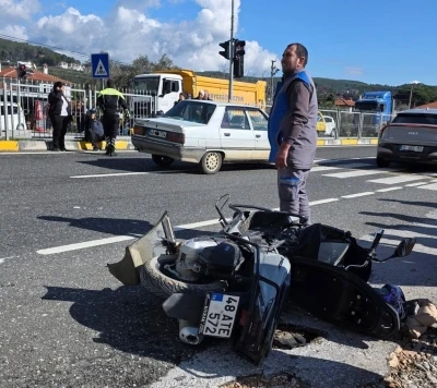 Ula&rsquo;da trafik kazası: 1 yaralı
