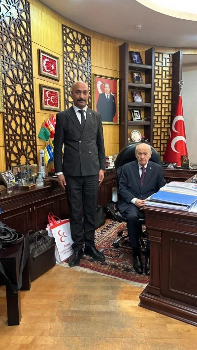 Ülkü Ocakları Gaziantep’ten Lider Bahçeli ve Genel Merkez Ziyareti