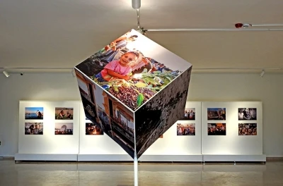 Uluslararası Ala&ccedil;atı Ot Festivali&rsquo;nde "K&uuml;p" fotoğraf sergisi kapılarını a&ccedil;tı
