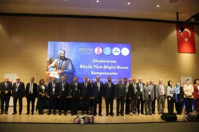 Uluslararası bilim buluşması: Büyük Türk Bilgini Biruni Sempozyumu yapıldı
