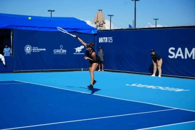 Uluslararası Tenis Turnuvası’nda ikinci tur heyecanı
