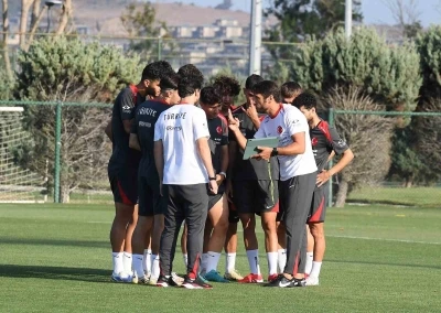 Ümit Milli Futbol Takımı, Hırvatistan maçının hazırlıklarını sürdürdü
