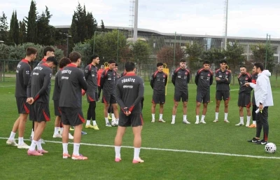 Ümit Milli Takım, Ukrayna ve Litvanya maçlarının hazırlıklarına devam etti
