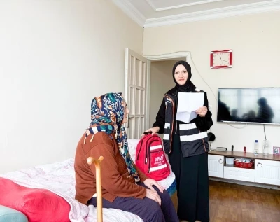 Ümraniye Belediyesi’nden yaşlılara yönelik &quot;Evimde Güvendeyim&quot; projesi
