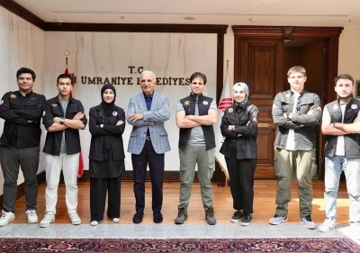 Ümraniye Bilim Merkezi Ankebut Takımı’na TEKNOFEST’ten &quot;Takım Ruhu&quot; ödülü
