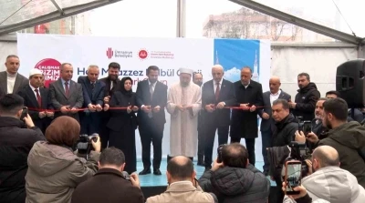 &Uuml;mraniye&rsquo;de manevi buluşma: Hacı Muazzez B&uuml;lb&uuml;l Camii dualarla a&ccedil;ıldı
