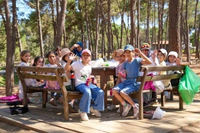 Ümraniye’de Yaz Kur’an Kursu öğrencileri piknikte buluştu
