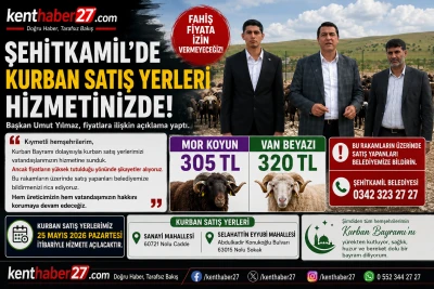Umut Yılmaz&rsquo;dan Kurban Fiyatlarına Yakın Takip: &ldquo;Fahiş Fiyata İzin Vermeyeceğiz&rdquo;