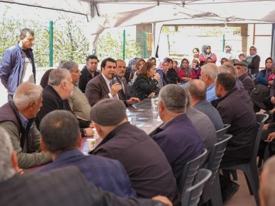 Umut Yılmaz Mahalle Ziyaretlerini S&uuml;rd&uuml;r&uuml;yor