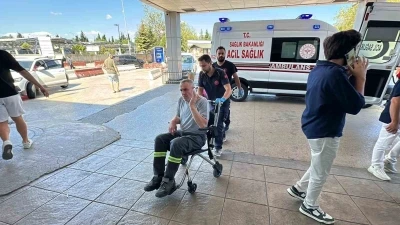 Un fabrikasında iş kazası: İşçi makineye parmaklarını kaptırdı
