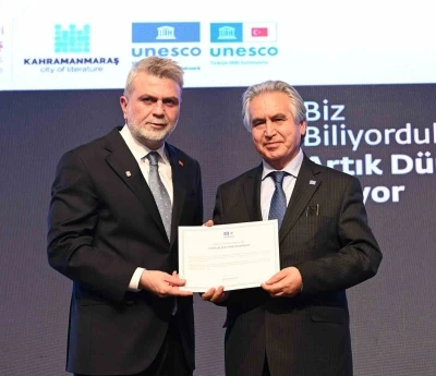 UNESCO Kahramanmaraş’ı edebiyat şehri seçti
