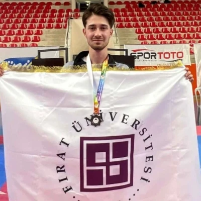 &Uuml;nilig Taekwondo&rsquo;da Fırat &Uuml;niversitesi&rsquo;ne bronz madalya
