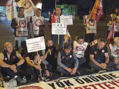 &Uuml;NİPERSAN&rsquo;dan "tayin ve nakil hakkı" eylemi
