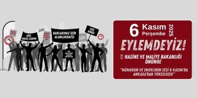 ÜNİPERSEN, Hazine ve Maliye Bakanlığı önünde basın açıklaması yapacak
