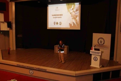 Üniversite öğrencilerine iş sağlığı ve güvenliği ile NarkoGençlik eğitimi verildi
