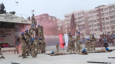 Urfa'da coşkulu kurtuluş kutlaması