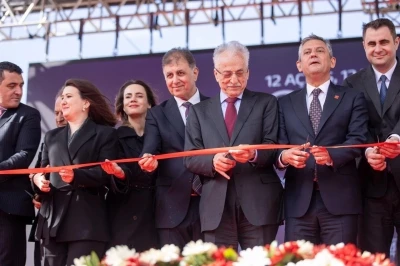 Urla&rsquo;da 25 projenin a&ccedil;ılış ve temel atma t&ouml;reni
