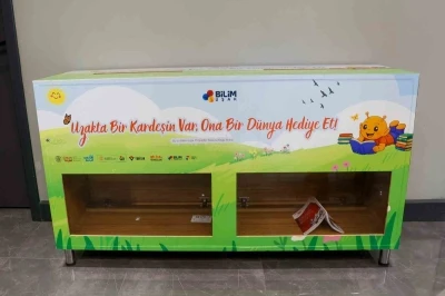 Uşak Belediyesi&rsquo;nden "Kitap Kumbarası" projesi
