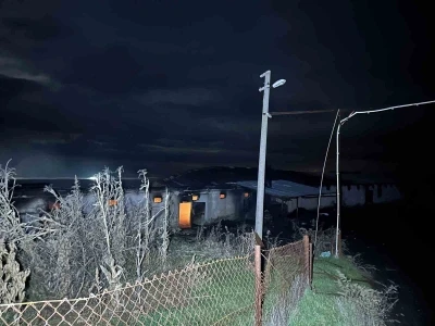 Uşak&rsquo;ta boş tavuk &ccedil;iftliğinde &ccedil;ıkan yangın korkuttu
