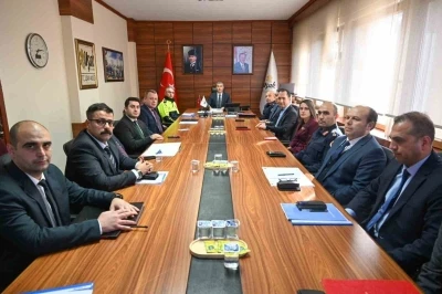 Uşak&rsquo;ta İl G&uuml;venlik Asayiş ve Koordinasyon Kurulu toplandı
